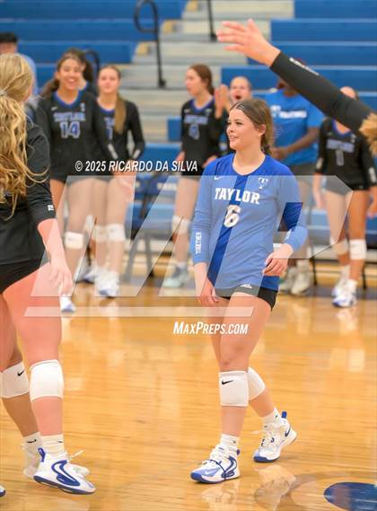Thumbnail 3 in Katy Taylor vs Bellville (KISD/CFISD Tournament) photogallery.