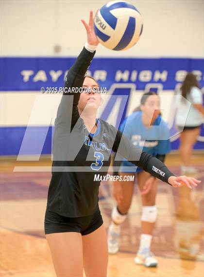 Thumbnail 3 in Katy Taylor vs Bellville (KISD/CFISD Tournament) photogallery.