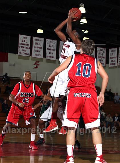 Thumbnail 3 in King [Dr. Martin Luther] vs Palm Springs (MaxPreps Holiday Classic) photogallery.