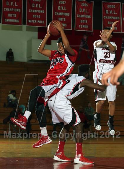 Thumbnail 2 in King [Dr. Martin Luther] vs Palm Springs (MaxPreps Holiday Classic) photogallery.