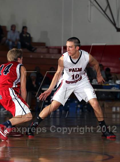 Thumbnail 3 in King [Dr. Martin Luther] vs Palm Springs (MaxPreps Holiday Classic) photogallery.