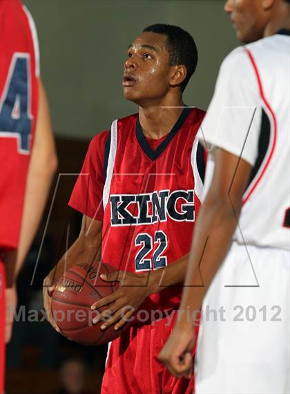 Thumbnail 2 in King [Dr. Martin Luther] vs Palm Springs (MaxPreps Holiday Classic) photogallery.