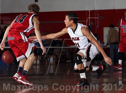 Thumbnail 2 in King [Dr. Martin Luther] vs Palm Springs (MaxPreps Holiday Classic) photogallery.