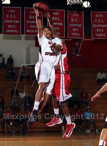 Thumbnail 1 in King [Dr. Martin Luther] vs Palm Springs (MaxPreps Holiday Classic) photogallery.