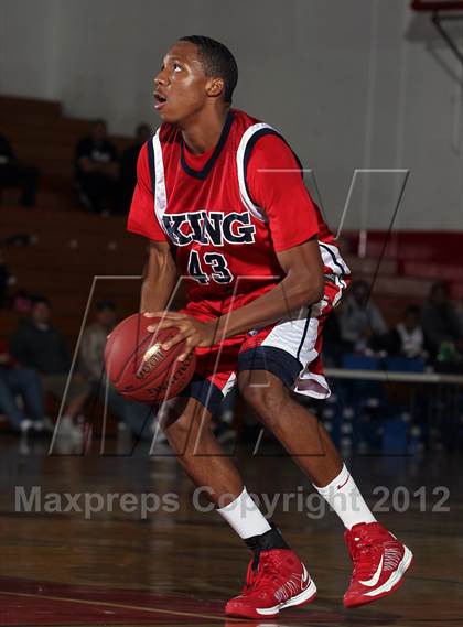 Thumbnail 1 in King [Dr. Martin Luther] vs Palm Springs (MaxPreps Holiday Classic) photogallery.