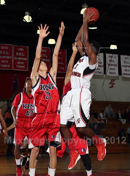 Thumbnail 3 in King [Dr. Martin Luther] vs Palm Springs (MaxPreps Holiday Classic) photogallery.