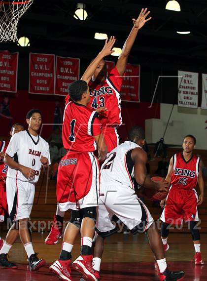 Thumbnail 3 in King [Dr. Martin Luther] vs Palm Springs (MaxPreps Holiday Classic) photogallery.
