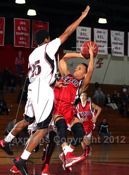 Thumbnail 2 in King [Dr. Martin Luther] vs Palm Springs (MaxPreps Holiday Classic) photogallery.