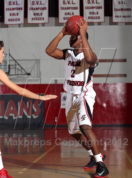 Thumbnail 2 in King [Dr. Martin Luther] vs Palm Springs (MaxPreps Holiday Classic) photogallery.
