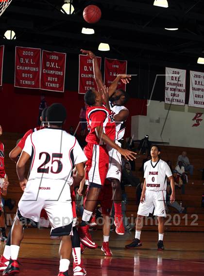Thumbnail 3 in King [Dr. Martin Luther] vs Palm Springs (MaxPreps Holiday Classic) photogallery.