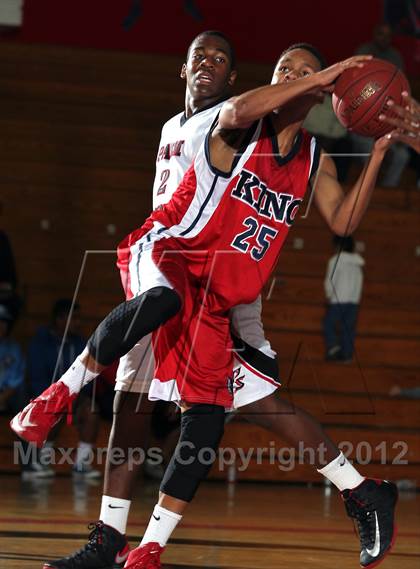 Thumbnail 3 in King [Dr. Martin Luther] vs Palm Springs (MaxPreps Holiday Classic) photogallery.