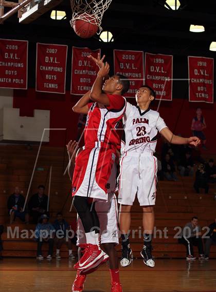 Thumbnail 3 in King [Dr. Martin Luther] vs Palm Springs (MaxPreps Holiday Classic) photogallery.