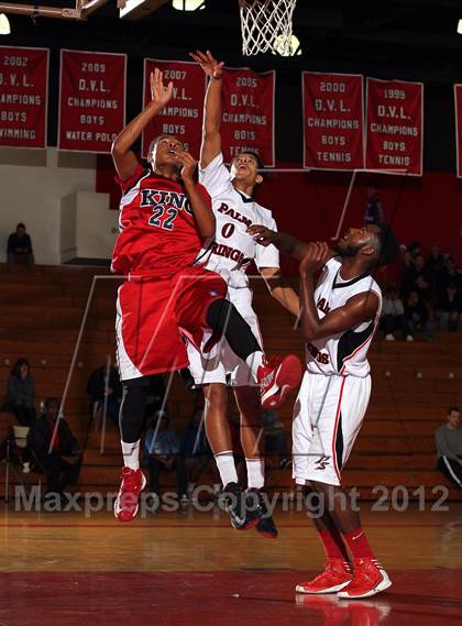 Thumbnail 2 in King [Dr. Martin Luther] vs Palm Springs (MaxPreps Holiday Classic) photogallery.