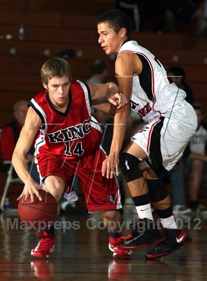 Thumbnail 3 in King [Dr. Martin Luther] vs Palm Springs (MaxPreps Holiday Classic) photogallery.