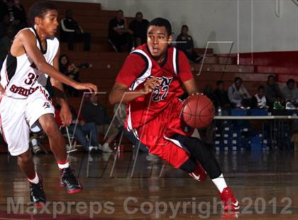 Thumbnail 2 in King [Dr. Martin Luther] vs Palm Springs (MaxPreps Holiday Classic) photogallery.