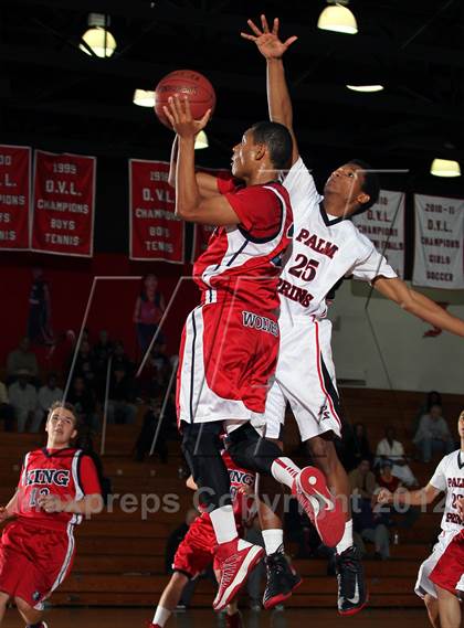Thumbnail 3 in King [Dr. Martin Luther] vs Palm Springs (MaxPreps Holiday Classic) photogallery.
