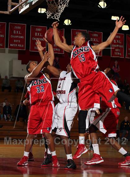 Thumbnail 1 in King [Dr. Martin Luther] vs Palm Springs (MaxPreps Holiday Classic) photogallery.