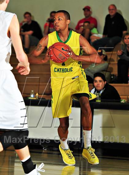 Thumbnail 3 in American Fork vs. Tampa Catholic (MaxPreps Holiday Classic) photogallery.