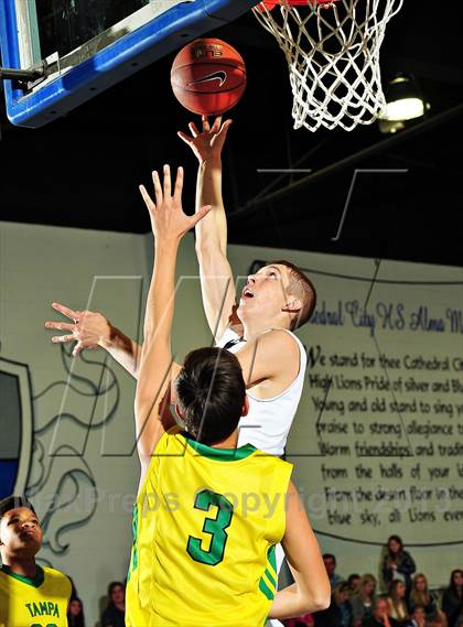 Thumbnail 3 in American Fork vs. Tampa Catholic (MaxPreps Holiday Classic) photogallery.
