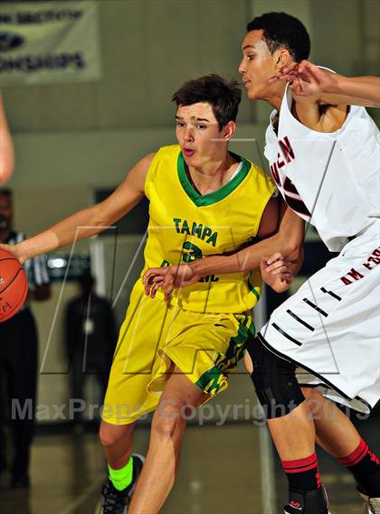 Thumbnail 1 in American Fork vs. Tampa Catholic (MaxPreps Holiday Classic) photogallery.
