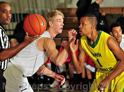 Thumbnail 1 in American Fork vs. Tampa Catholic (MaxPreps Holiday Classic) photogallery.