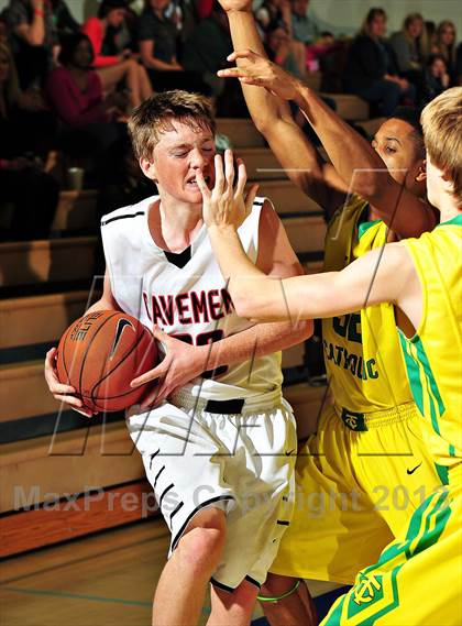 Thumbnail 1 in American Fork vs. Tampa Catholic (MaxPreps Holiday Classic) photogallery.