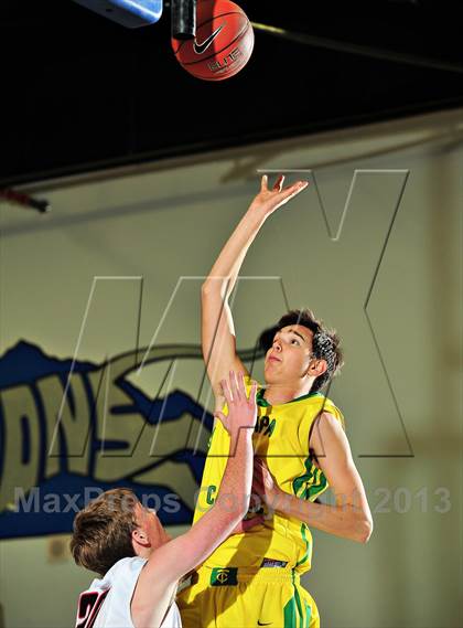 Thumbnail 1 in American Fork vs. Tampa Catholic (MaxPreps Holiday Classic) photogallery.