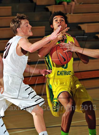 Thumbnail 2 in American Fork vs. Tampa Catholic (MaxPreps Holiday Classic) photogallery.