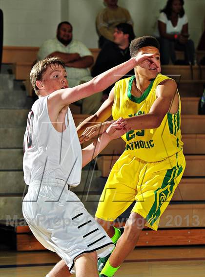 Thumbnail 2 in American Fork vs. Tampa Catholic (MaxPreps Holiday Classic) photogallery.