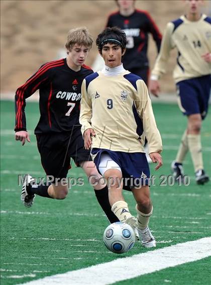Thumbnail 2 in Coppell vs Akins (Garland ISD Tournament) photogallery.