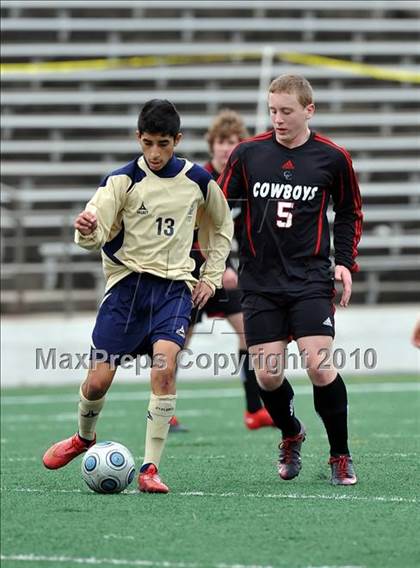 Thumbnail 2 in Coppell vs Akins (Garland ISD Tournament) photogallery.