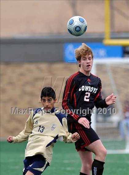 Thumbnail 3 in Coppell vs Akins (Garland ISD Tournament) photogallery.