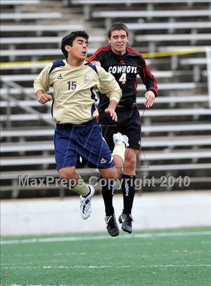 Thumbnail 3 in Coppell vs Akins (Garland ISD Tournament) photogallery.