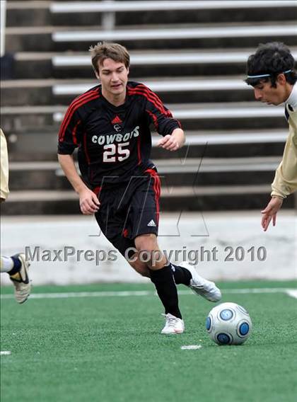 Thumbnail 2 in Coppell vs Akins (Garland ISD Tournament) photogallery.