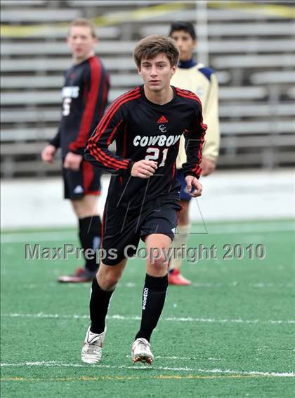 Thumbnail 2 in Coppell vs Akins (Garland ISD Tournament) photogallery.