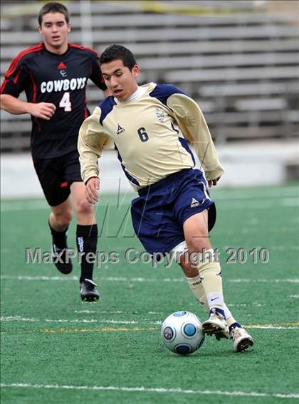 Thumbnail 2 in Coppell vs Akins (Garland ISD Tournament) photogallery.