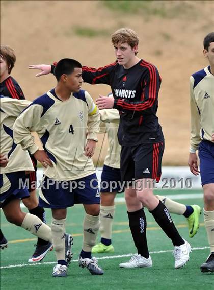 Thumbnail 3 in Coppell vs Akins (Garland ISD Tournament) photogallery.