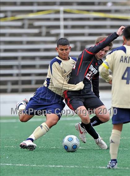 Thumbnail 3 in Coppell vs Akins (Garland ISD Tournament) photogallery.