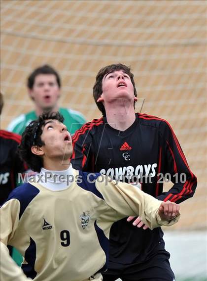 Thumbnail 2 in Coppell vs Akins (Garland ISD Tournament) photogallery.