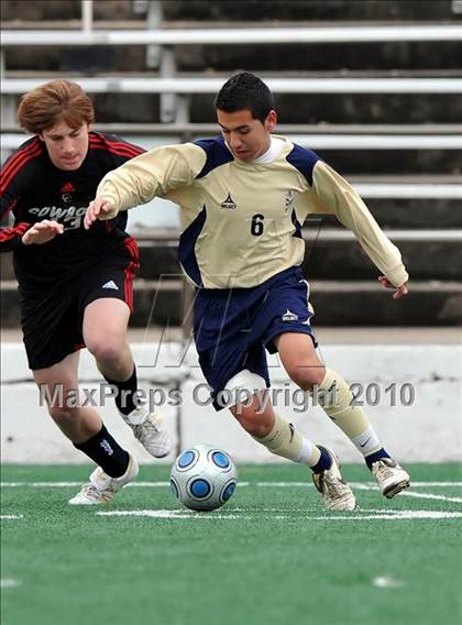 Thumbnail 1 in Coppell vs Akins (Garland ISD Tournament) photogallery.