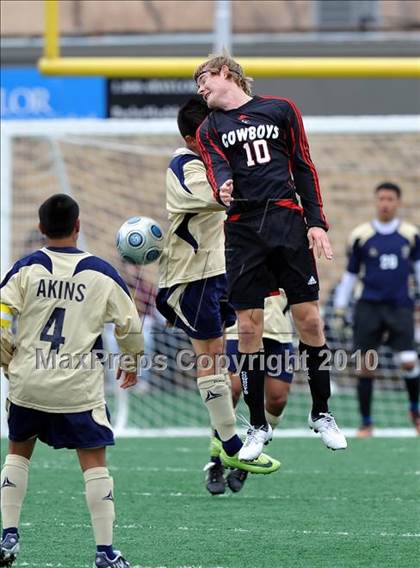 Thumbnail 1 in Coppell vs Akins (Garland ISD Tournament) photogallery.