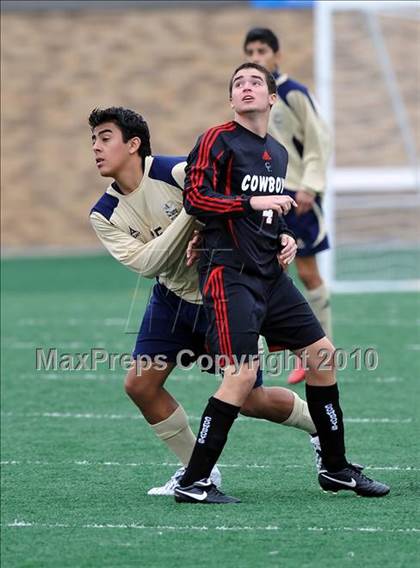 Thumbnail 2 in Coppell vs Akins (Garland ISD Tournament) photogallery.