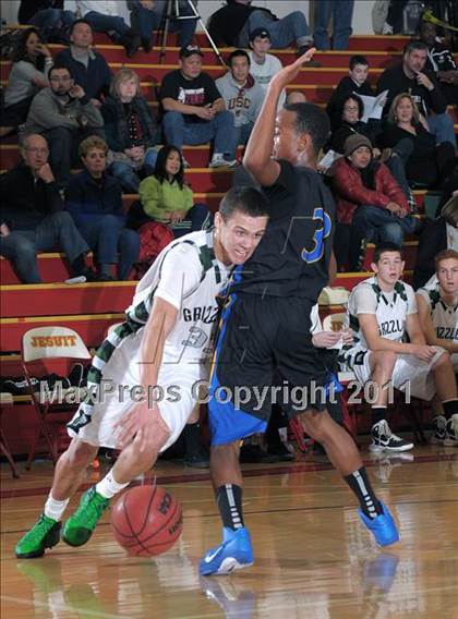 Thumbnail 1 in Granite Bay vs. Newark Memorial (Father Kelly Tribute) photogallery.