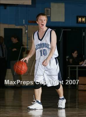 Thumbnail 2 in Cathedral Prep vs Richmond Hill (2nd Annual Queens Jam Christmas Classic) photogallery.
