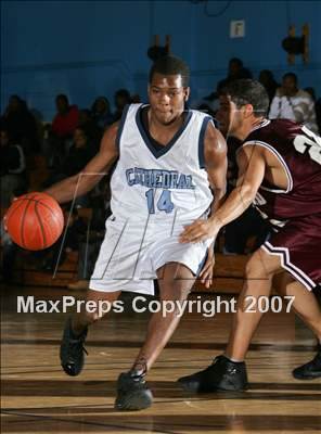 Thumbnail 1 in Cathedral Prep vs Richmond Hill (2nd Annual Queens Jam Christmas Classic) photogallery.
