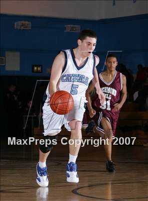 Thumbnail 1 in Cathedral Prep vs Richmond Hill (2nd Annual Queens Jam Christmas Classic) photogallery.
