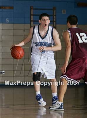 Thumbnail 3 in Cathedral Prep vs Richmond Hill (2nd Annual Queens Jam Christmas Classic) photogallery.