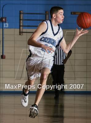 Thumbnail 1 in Cathedral Prep vs Richmond Hill (2nd Annual Queens Jam Christmas Classic) photogallery.