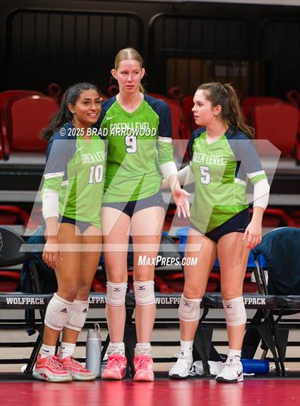 Thumbnail 3 in Green Level vs West Forsyth (NCHSAA 8A Final) photogallery.