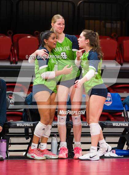 Thumbnail 2 in Green Level vs West Forsyth (NCHSAA 8A Final) photogallery.